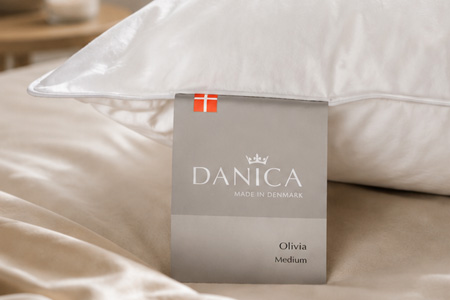 luxusní péřové polštáře DANICA OLIVIA